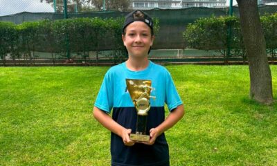 Tenista de Pulgas Pandas gana torneo G-4 infantil y Juvenil en San Luis Potosí