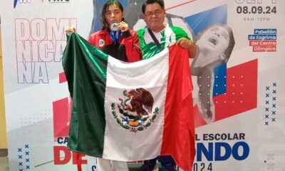 Aguascalientes gana plata en el Campeonato Internacional de Taekwondo Escolar