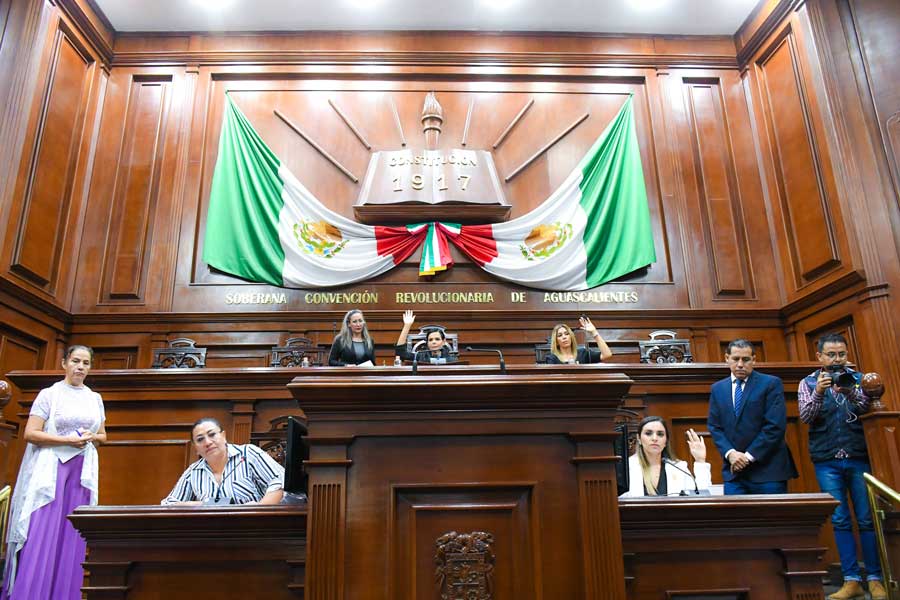 Con la integración de tres nuevos grupos parlamentarios, arranca la LXVI legislatura del Congreso de Aguascalientes