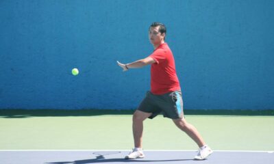 Continuan los juegos del torneo de tenis de Independencia en Aguascalientes.