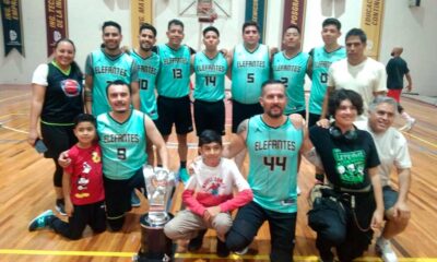 Elefantes nuevo campeón Élite del basquetbol Dominical en Aguascalientes.