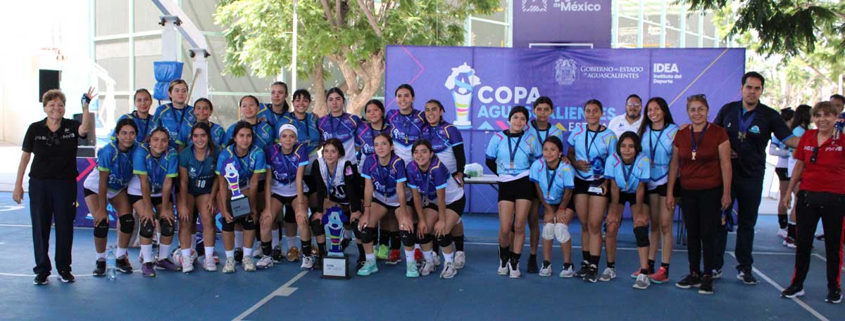 Grandes duelos en las finales infantiles y juveniles del Voleibol en la 2da Copa Aguascalientes