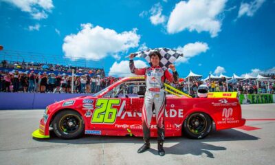 Helio Meza se llevó la de cuadros en su debut en el OAM en las Trucks Mexico Series 2024