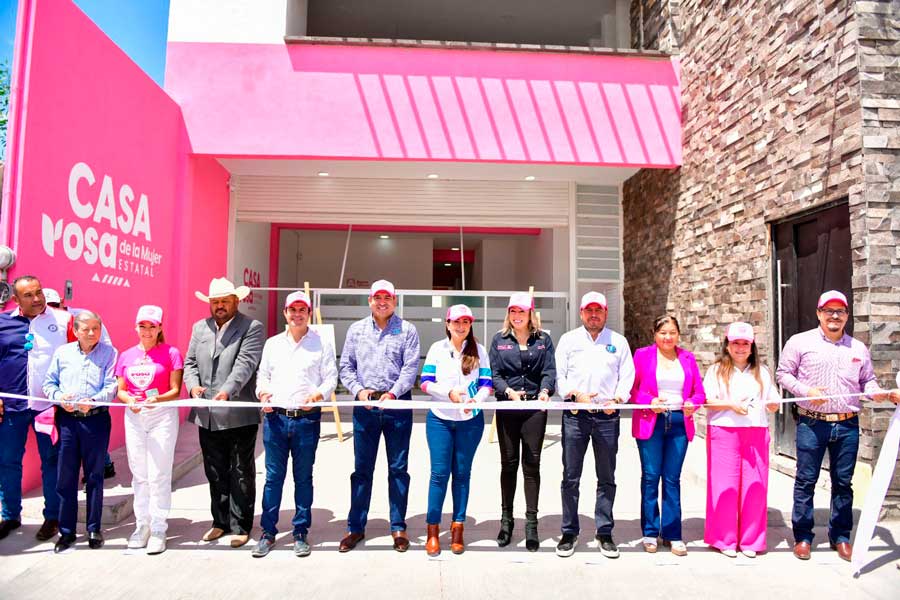 Inaugura Tere Jiménez Casa Rosa y nuevas instalaciones del Centro de Salud Mental en Rincón de Romos