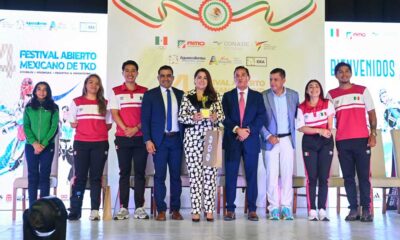 Inauguran el 4to Festival Abierto Mexicano de Taekwondo en Aguascalientes.