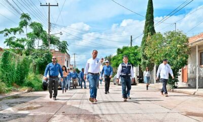 Intensifica Jesús María labores de bacheo con concreto hidraúlico tras fuertes lluvias