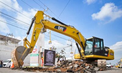 Invierte Municipio de Aguascalientes 14.7 millones de pesos en la pavimentación de la avenida Mercado de Abastos