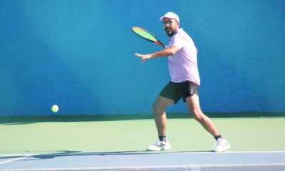 Jornada intensa en el torneo de tenis Independencia en el club Pulgas Pandas.