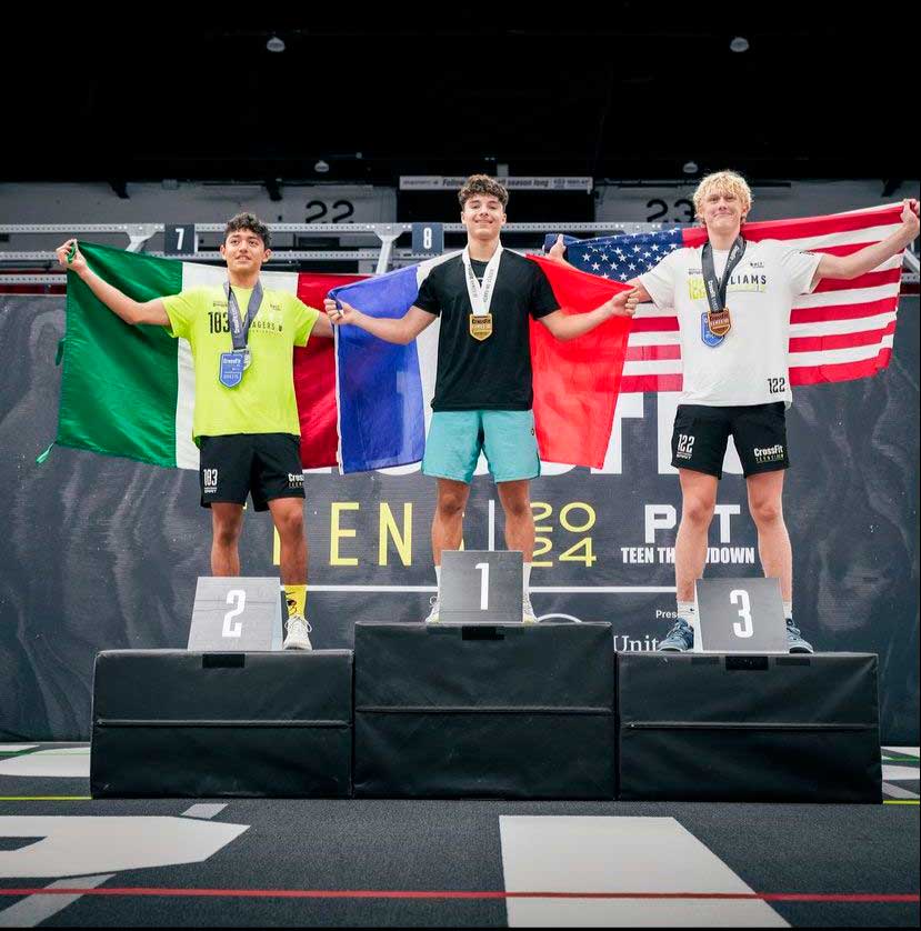 Joven Aguascalentense gana segundo lugar en los Crossfit Games en la categoría Teens