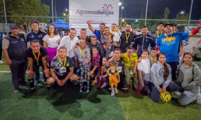 Llegó a su fin el torneo de futbol de Servidores Públicos municipales en Aguascalientes