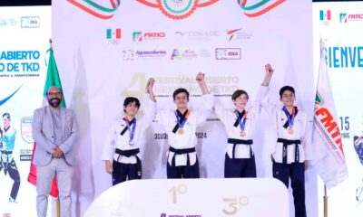 Oro para Aguascalientes en el arranque del Festival Mexicano de Taekwondo G-10