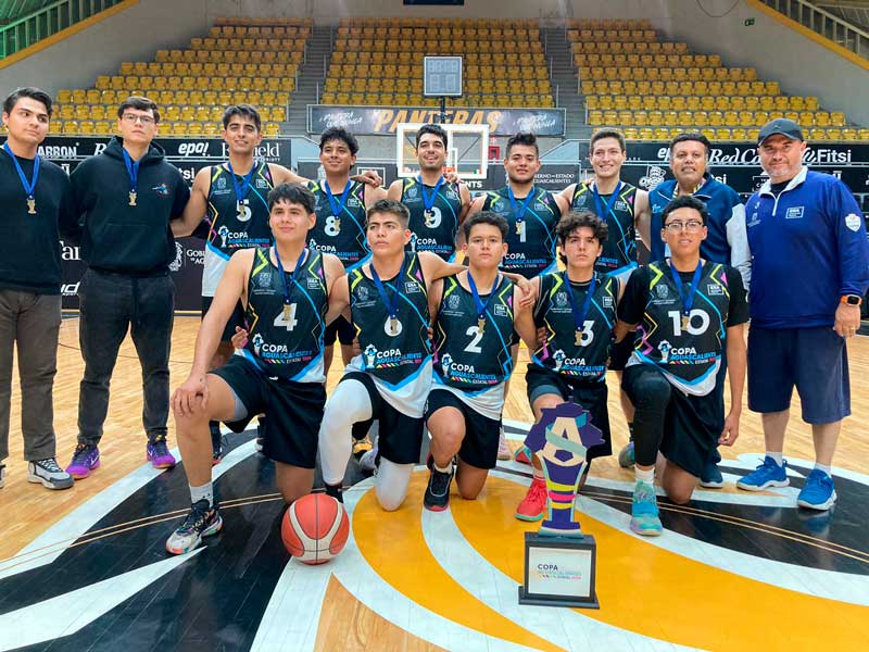 Premian a los campeones del Basquetbol de la 2da Copa Aguascalientes 2024