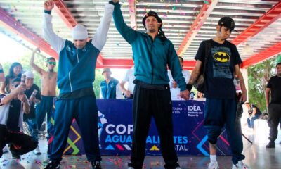 Premian a los ganadores del breaking dance de la 2da Copa Aguascalientes 2024