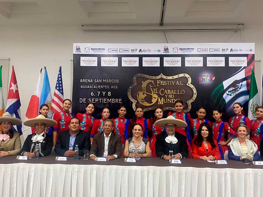 Presentan el Festival del Caballo y su Mundo en Aguascalientes.