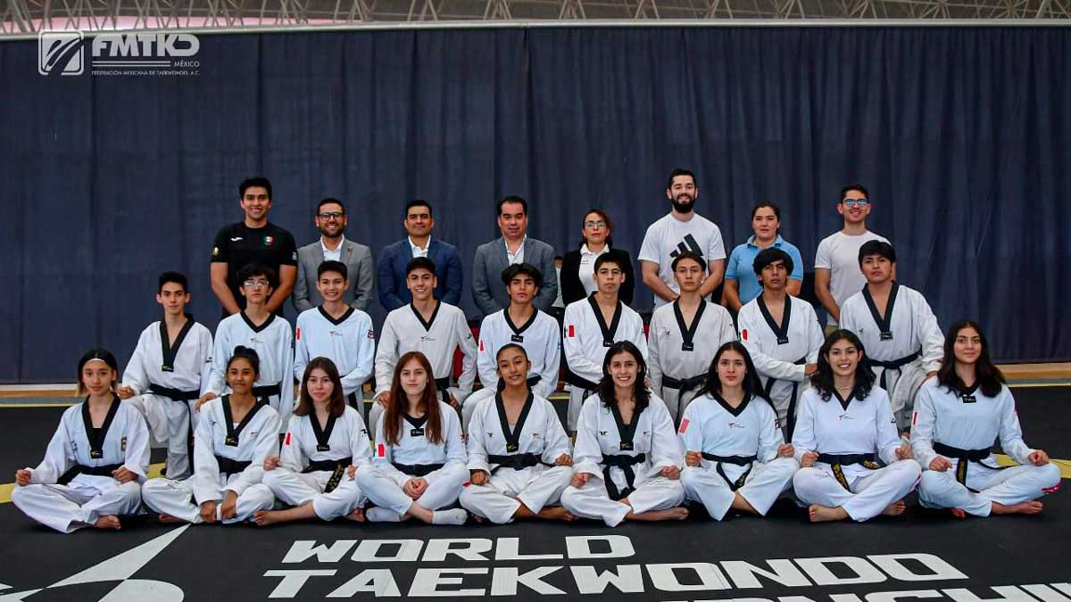 Selección mexicana de Taekwondo Juvenil se concentra esta semana en Aguascalientes.