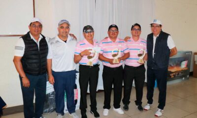 Todo un éxito el torneo Threesome de golf Patrio 2024 en el Club Pulgas Pandas.