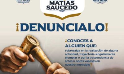 Ya está abierta la convocatoria para el premio al Mérito Ciudadano “Fundador Matías Saucedo 2024”