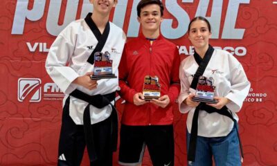 3 taekwondoínes hidrocálidos estarán en selección nacional