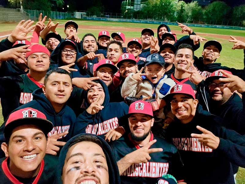 Aguascalientes avanza a semifinales en el Nacional de Beisbol de Primera Fuerza