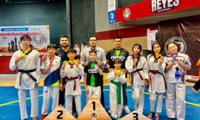 Aguascalientes brilla en la Copa Monarca de taekwondo