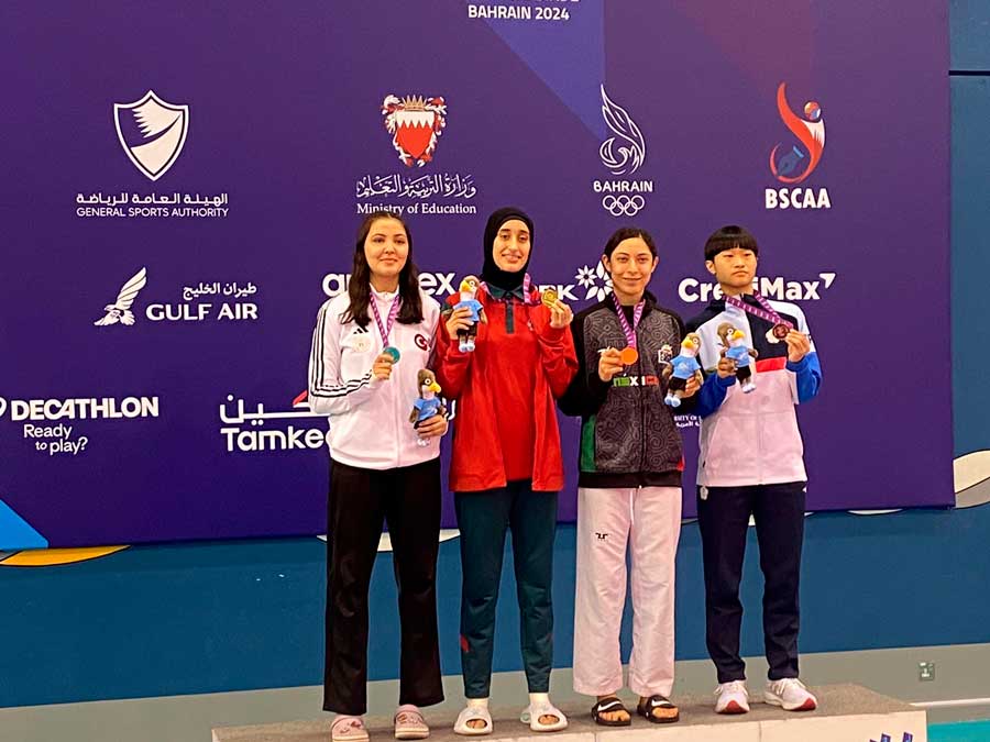 Aguascalientes obtiene medalla de bronce en competencia internacional de taekwondo