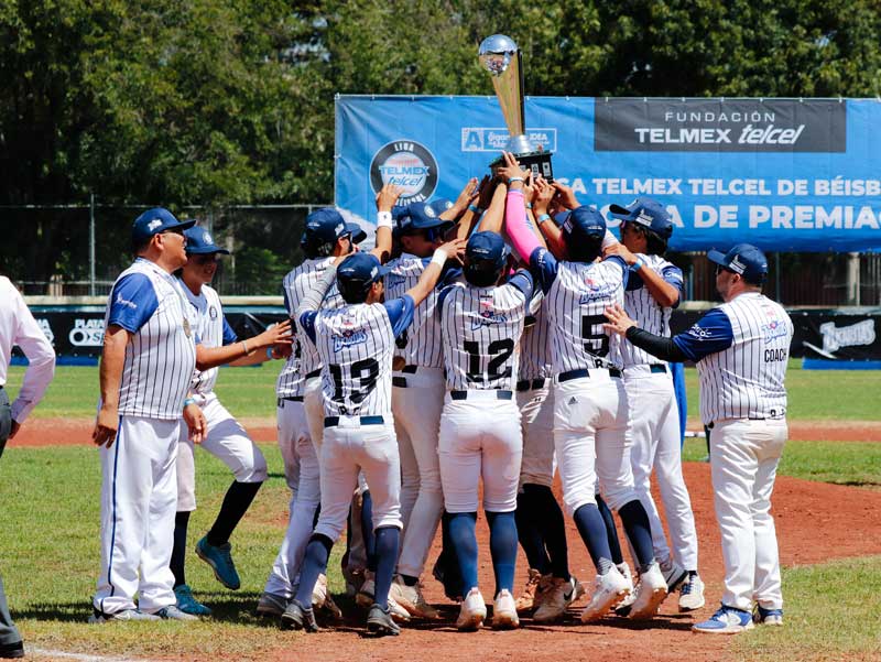 Baja California campeón del Nacional de 13-14 años en la Liga Telmex Telcel de Beisbol en Aguascalientes.