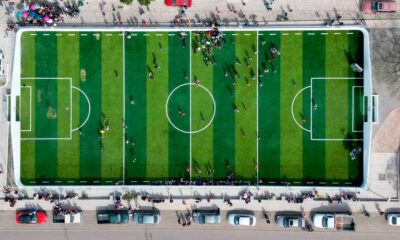 Construyó Leo Montañez 8 nuevos parques y 8 modernas canchas para más juego y deporte