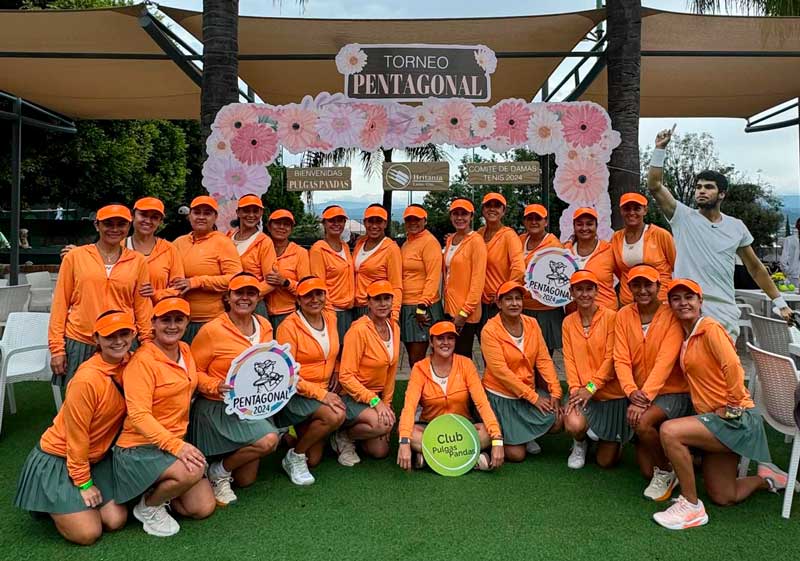 Destacan tenistas de Aguascalientes en el Pentagonal Regional Femenil 2024