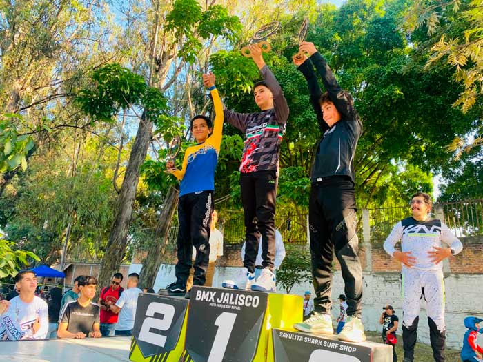 El ciclista Gibrán de la Cerda triunfó en la 7ma. Fecha de la Copa Nacional de BMX