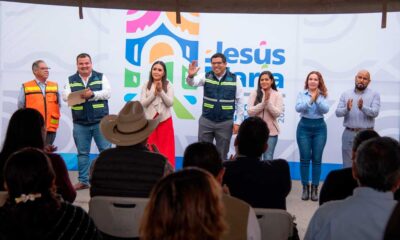 Encabeza César Medina arranque de obra de rehabilitación de red de agua potable en la zona centro de Jesús María