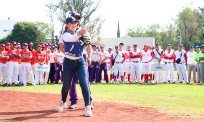 Inauguran el Campeonato Nacional de Beisbol de Primera Fuerza en Aguascalientes.