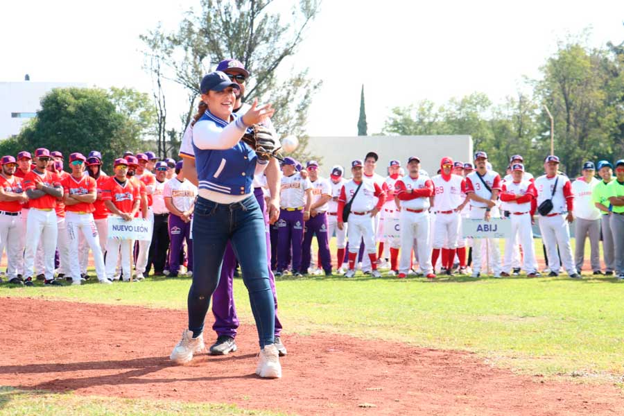 Inauguran el Campeonato Nacional de Beisbol de Primera Fuerza en Aguascalientes.