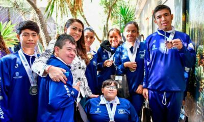 Medallistas hidrocálidos se reunen con la Gobernadora Tere Jiménez de Aguascalientes