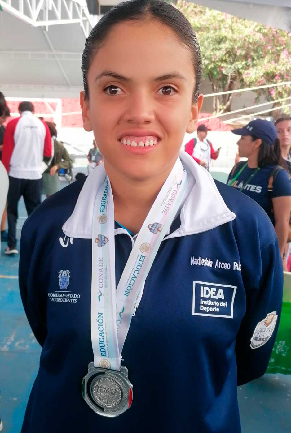 Paratleta de Aguascalientes consigue par de medallas en los Nacionales CONADE 2024