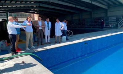 Remodela IMSS Aguascalientes su alberca, fosa de clavados y su cancha de baloncesto