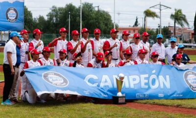 Sonora le arrebata el triunfo a Aguascalientes y se corona campeón en la Liga Telmex Telcel de Beisbol de 15-17 años.