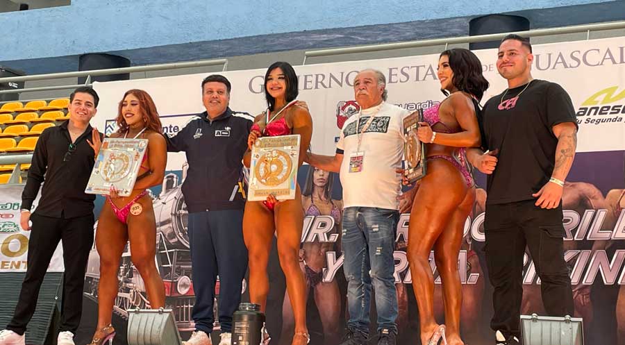 Todo un éxito el Mr. Ferrocarrilero y Srita. Bikini 2024 en Aguascalientes