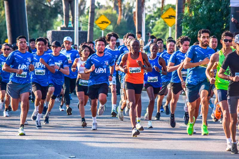 Todo un éxito la tradicional carrera atlética de la U Politécnica de Aguascalientes.