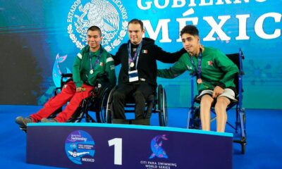 Atletas Hidrocálido obtiene medallas en competencia internacional de ParaNatación