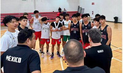 Basquetbolista hidrocálido entrena con preselección nacional para el FIBA Centrobasket U15.