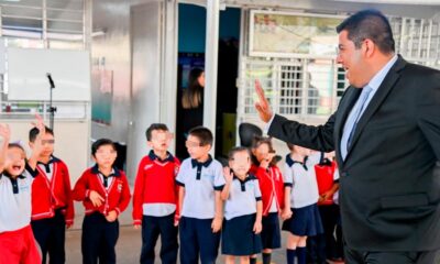 César Medina pone en marcha el programa "Presidente en tu Escuela"