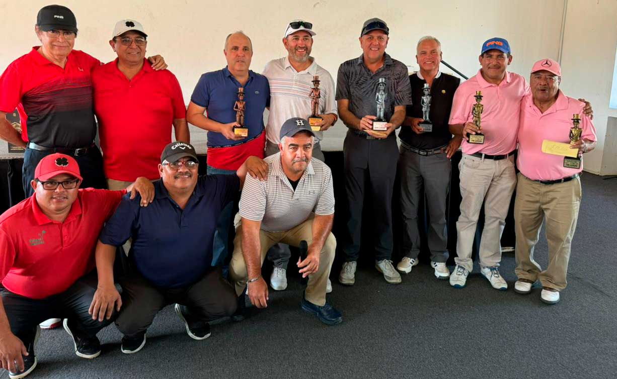 Concluye el torneo de golf de Calaveras 2024 en el club Pulgas Pandas.