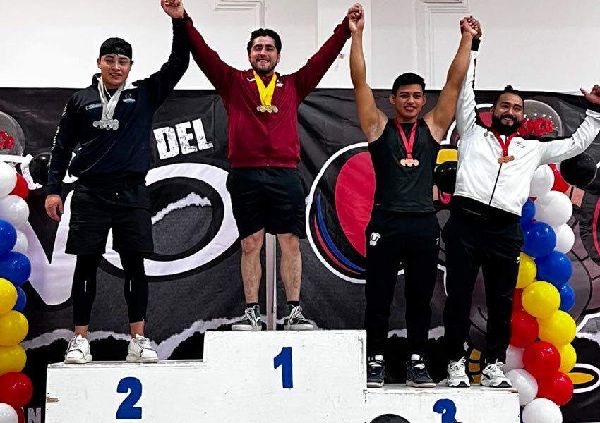 Consiguen aguascalentenses 9 medallas en el Nacional de Levantamiento de Pesas