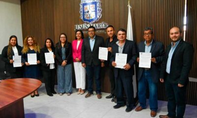 Entregó César Medina nombramiento a delegados del Municipio de Jesús María