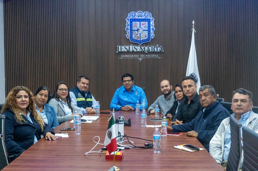 Estrecha César Medina comunicación con delegados municipales en Jesús María