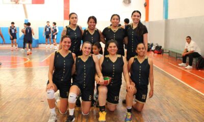 Estrellas campeón de Primera Fuerza Femenil de la Liga Municipal de Basquetbol.