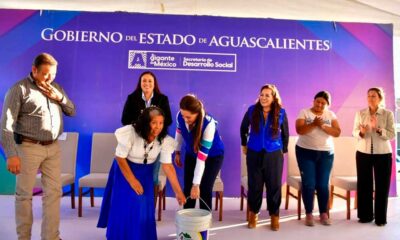 Inicia Tere Jiménez con programa de rehabilitación de viviendas en Pabellón de Arteaga