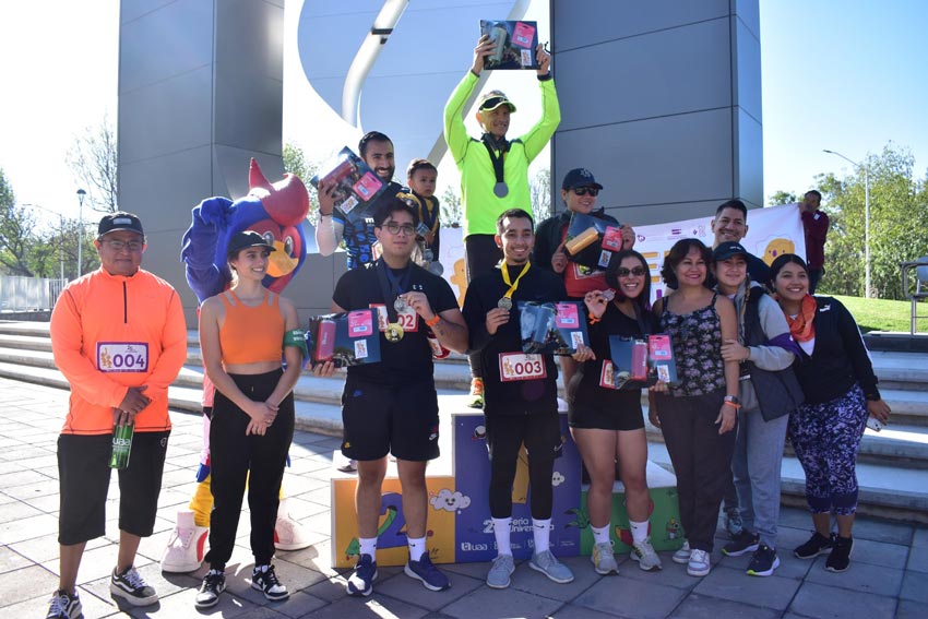 La UAA celebró la 1er Carrera con Causa en el Día Internacional de la Eliminación de la Violencia contra la Mujer