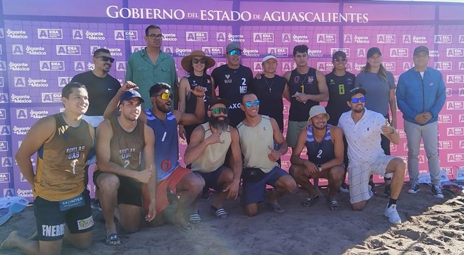 Grandes encuentros se disfrutaron en la jornada de finales del Torneo Nacional de Voleibol de Playa, que tuvo lugar en Pabellón de Arteaga.