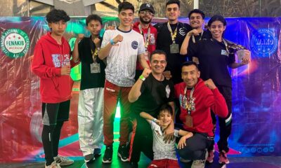 Triunfan hidrocálidos en el Campeonato Nacional de Kicboxing 2024